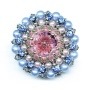 Брошь Ducharme Cinderella Dream Blue Sky Rose Брошь Ducharme Cinderella Dream Blue Sky Rose